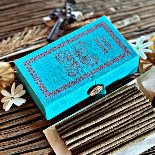 Dorjee Incense- Lokta Paper Box 